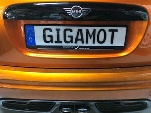 Gigamot Sponsor Packet MINI & BMW